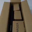 EWORK Small Leaf Blower Cordless 21V 130CFM/200MPH Lightweight Electric Leaf Blower with 2x2.0Ah Battery and Fast Charger, Mini Battery Powered Compact Blowers for Lawn Care, Leaves, Jobsite (Yellow)