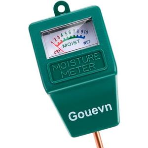Gouevn Soil Moisture Meter, Plant Moisture Meter Indoor & Outdoor, Hygrometer Moisture Sensor Soil Test Kit Plant Water Meter for Garden, Farm, Lawn (No Battery Needed)
