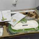 VMAI Cordless Electric Mop with Water Spray & Detachable Battery, Rechargeable Floor Spin Mop & Scrubber with LED Headlights, Washable Pads, Lightweight for Hardwood Tile Marble Floor Cleaning