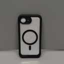 Miracase for iPhone 17e Case & iPhone 16e Case, Full-Body Phone with Built-in Glass Screen Protector, [Magnetic with MagSafe] Military Drop Proof 17 E/ 16 E Cover Bumper 6.1 inch, Black