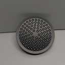 Nuodan High Pressure Rain Shower Head - High Flow Rainfall Showerhead - Luxury Modern Look - Pressure Boosting Bathroom Shower Heads (6 inches, Black)