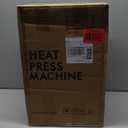 8 Ton Portable Hydraulic Heat Press Machine 2.8 x 4.7 Inch Dual Heating Plate, Auto Temperature Adjustment Heat Press