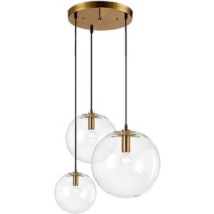 3-Light Multi Pendant Light Fixture Modern Pendant Lighting Chandelier Lamp for Living Room Bedroom Farmhouse (Gold)