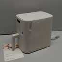 bella 4Qt Slim Air Fryer, Fits-anywhere Kitchenware, EverGood Ceramic Nonstick Coating, Adjustable Temperature, 6 Preset Cooking Options, 60 Min Auto Shutoff w Audible Tone, 3.3lb Capacity, Oatmilk