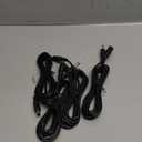 4 Pack Power Extension Cable 6.5FT (2M), 5.5mm x 2.1mm dc 12v Power Supply Adapter Extension Cord Male to Female Plug Cable for Security Cameras etc