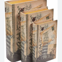 Juvale 3 Piece Book Box Set