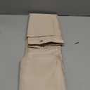 ALYVIA SPRING Cream Fabric Shower Curtain Liner Waterproof - Soft & Light-Weight Cloth Shower Liner with 3 Magnets, Hotel Quality & Machine Washable - Standard Size 72x72, Cream