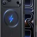 ESR for iPhone 17 Pro Phone Case, 23ft Military-Grade Drop Protection, Shock-Absorbing Rugged Cover, MagSafe Accessories Compatible, Cyber Series, Black