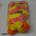 5 Pc 5 feet Long Marigold Garland for Decoration Long Strands Artificial Marigold Flowers | Indian Dcor for Pooja | Wedding | Christmas | Diwali Decor (Yellow & Orange)