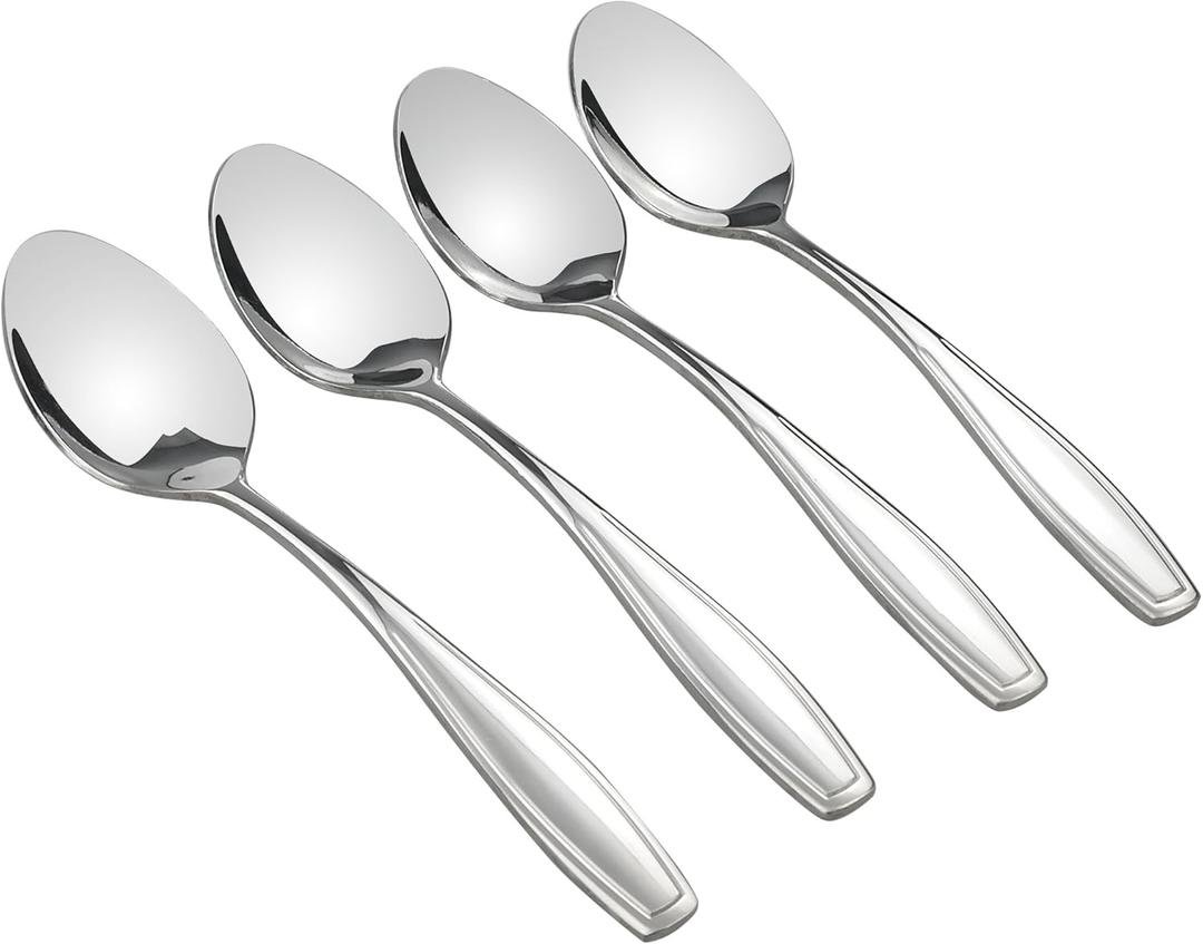 Pekky 12 Pieces Stainless Steel Dinner Table Spoon, 7.5-Inch
