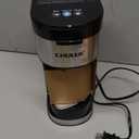CHULUX Slim-Pro Single Serve Coffee Maker Machine for K Cup and Grounds with 2 Mins Brew One Cup, 3 Brew Styles, Removable Reservoir & Drip Tray