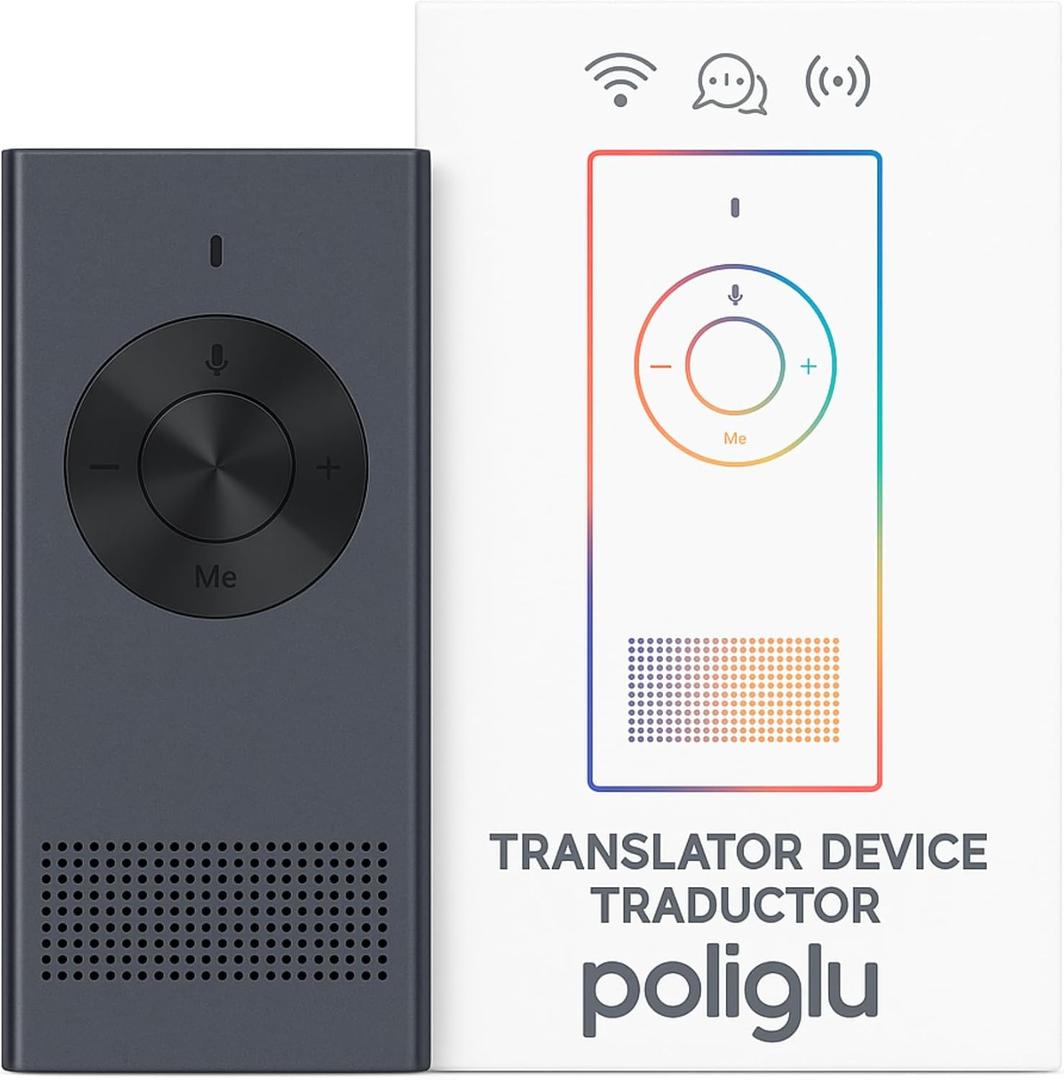 Instant Two-Way Language Translator - Translators Devices for 36 Languages. Make Communication Easier with This Innovative Portable Translation Device. Perfect as a Pocket Dictionary