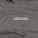 If You Can Read This You're Too Close Girlfriend Men's Funny T-Shirt, Black, Men, Small