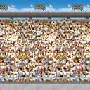 Beistle Upper Deck Stadium Backdrop Insta-Theme