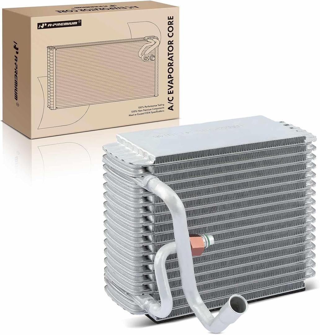 A-Premium Rear AC Evaporator Core Compatible with Ford E-150 Club Wagon/E-150 Econoline/E-150 Econoline Club Wagon/E-250 Econoline/E-350 Econoline Club Wagon/E-350 Club Wagon/E-350 Econoline