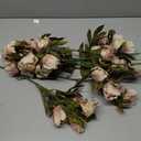 Thiccywoov 8 Pcs Faux Peony Stems Flowers Bulk Vintage Artificial Silk Peonies Stems Real Look Fake Peonies Branch for Vase Filler DIY Bouquet Centerpiece Home Indoor Outdoor Decor (Brownish)