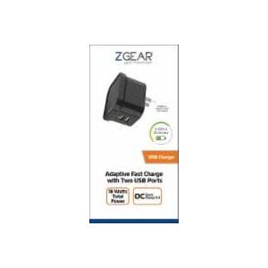 Adaptive Fast Charge With Two USB Ports USB Charger
