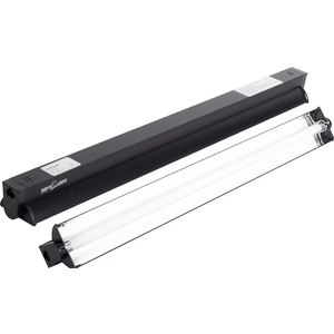REPTI ZOO T5 HO UVB Lighting Combo Kit, Terrarium Hood Comes with Desert 10.0 UVB T5 Lamp 24W