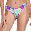 RELLECIGA Women's Cheeky Bikini Bottom (Medium)