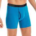 Hanes Mens Underwear Briefs, Cool Dri Moisture-wicking Cotton No-ride-up For Men, Multi-packs Available Boxer, 6 Pack - Striped Assorted, Large US