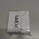 POPPY Nipple Covers | Pasties | Nipple Coverage for Women | Sticky bra | Adhesive bra | Strapless bra | Reusable | 1 pair (Bronze)