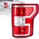 F150 Tail Lights Assembly Compatible With 2018 2019 2020 Ford F150 Right Passenger Side Taillight Brake Lamps Bulb and Harness Replace JL3Z13404H