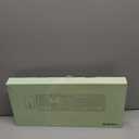 FOPETT Wireless Keyboard and Mouse Combo, 104 Keys Full-Sized 2.4 GHz Round Keycap Colorful Keyboards, USB Receiver Plug and Play, for Windows, Mac, PC, Laptop, Desktop (Black Red)