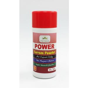 Premium Carrom Board Powder 70g - Smooth Gameplay, Anti-Friction Formula for Professional & Beginner Players