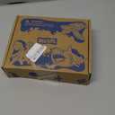 Ocean Sea Life Toy Figures Set for Kids, 12 PCS Realistic Marine Animals with Shark, Dolphin, Sea Turtle, Penguin, Seal, Clownfish, Crab, Ocean Animal Figure Toys for Boys Girls Toddlers