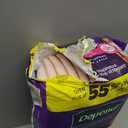 Depend Night Defense Adult Diapers, Incontinence & Postpartum Bladder Leak Underwear for Women, Disposable, Overnight, Large, Blush, 22 Count