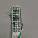 GE Rechargeable TV Remote Control, Universal Remote Control, Backlit Buttons, Samsung TV Remote Control Replacement for Smart TVs, Apple TV, Sony, Roku Replacement Remote, LG TV, 4-Device, 80984