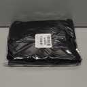 Truform 30-40 mmHg Compression Stockings for Men and Women, Thigh High Length, Dot-Top, Open Toe, Black, X-Large