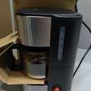 KRUPS Simply Brew Compact 5 Cup Coffee Maker: Stainless Steel Design, Pause & Brew, Keep Warm, Reusable Filter, Drip-Free Carafe