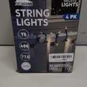 Joiedomi Clear Christmas String Lights Indoor,400(4x100) Mini White Fairy Light,85.6 FT Lighting Decor for Patio Dorm Classroom Bedroom Holiday Wedding Party Garland Birthday Festival,Green Wire