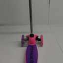 Scooter for Kids Ages 3-5 - Light Up Wheels, Extra Wide Deck, Foot Activated Break, Self Balancing Kids Toys for Boys & Girls (Pink/Purple)