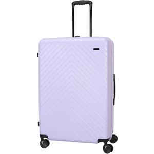 TRIPS RIDGELINE 28-Inch Lightweight Durable Hardside 8-Wheel Spinner Checked Suitcase Size Luggage, Lavender, LARGE CHECKED