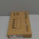 Key Holder for Wall, Decorative Key and Mail Holder with Shelf Has Large Hooks for Bags, Coats, Umbrella  Paulownia Wood Key Hanger with Mounting Hardware (9.8W x 6.7H x 4.2D) (Black)