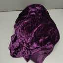 Barcelonetta | Stretch Velvet Fabric | Luxury & Soft | Velvet Fabric | 60" Wide Roll | 10% Spandex | Sewing, Apparel, Upholstery (Purple, 2 Yards)