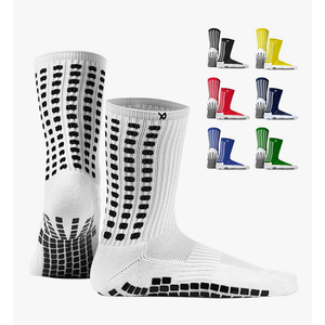 Lux Dual Grip Socks - Soccer Grip Socks for Men and Women. GripArray Performance & Comfort, One Size