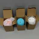 3 Pcs 330ml Small Cool Mist Humidifiers for Bedroom Indoor,Personal Mini Air Humidifier Easy Clean for Plants,Vaporizer for Congestion Portable,Desk Humidifiers for Office Bedside Nightstand Home