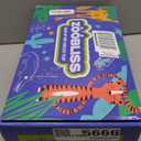 Kids Roller Skates for Beginners ZOOBLISS Toddler Roller Skates for Boys Ages 3-7 with LightUp Wheels & 4 Adjustable Sizes, TriWheel Training Skates for Kids (Cosmic Blue)XS-Small(8C-10.5C US)