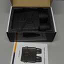 Night Vision Goggles for Adults, 4K Infrared Night Vision Binoculars with Rechargeable Battery and Anti-Shake Motion Detection for Camping (Black)