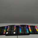 60 Colors Acrylic Paint Markers, Dual Tip Acrylic Paint Pens with Fine Tip and Brush Tip Pens for Rock Painting, Canvas, Wood, Ceramic, Glass, Stone, Fabric, DIY Crafts & Art Supplies