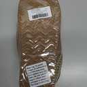 Homitem House Bedroom Slippers for Women Platform Shoes Indoor and Outdoor with Fuzzy Lining Hard Sole Memory Foam Slip on (Beige) 9-10