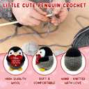 2 x Mom Gifts from Daughter Son - Handmade Penguin Crochet Birthday Gift for Moms, Mama, Mother in Law & Step Mom, I Love You Small Cute Stuff Things