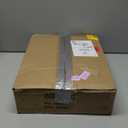 Huuger Nightstand with Charging Station, Side Table with Fabric Drawers, End Table with Open Shelf, Bedside Table with USB Ports and Outlets, Night Stand for Bedroom, Rustic Brown and Black (11.8"D x 15.7"W x 23.6"H (2 Drawers))