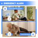 2 Way Intercom for Home,Wireless Intercom System Portable,Long Range,Push to Talk,3 Volume Control,Dual Channels,Intercoms for Home Office