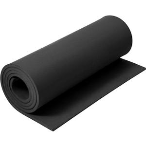 AMZQNART EVA Foam 8mm, Cosplay Foam 16 x 59in (6.5sqft) Black, Suitable for Large Cosplay Modeling, DIY Projects, Crafts, Ultra High Density 90 kg/m3