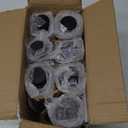 7 Pack 18 oz Glass Juice Bottles with 1 Stainless Straws & 2 Lids w Hole, Reusable Water Bottles for Juicing, Smoothies, Kombucha with Brushes & Airtight Lids for Refrigerator, BPA Free & Leak Proof