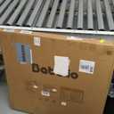 Babelio 72" Extra Wide Baby Gate, 30" Tall Auto Close Dog Fence for Stairs Kitchen Doorways Fireplace, Hardware Mounted Pet Gate Indoor, Foldable 3 Metal Panels, Black